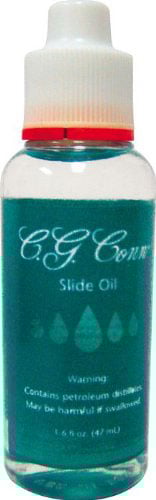 CG Conn Slide Oil 1.6 Ounce Bottle-P.O.P.